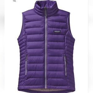 Patagonia® Women's Down Sweater Vest Purple Size SM Outdoor Gear